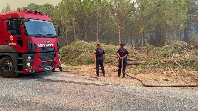 Alevler Muğla’ya Dayandı