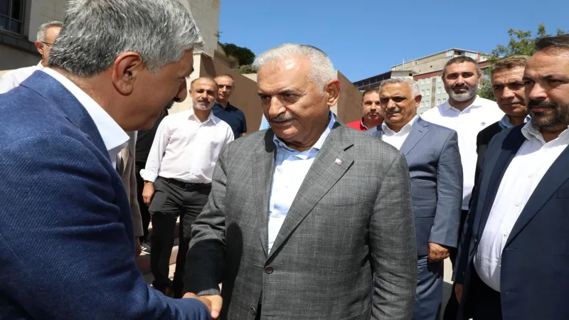 Binali Yıldırım Dilovası'nda